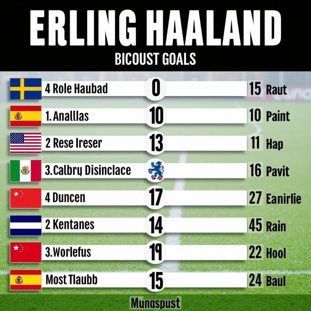 Haaland Competes for Premier League Top Scorer