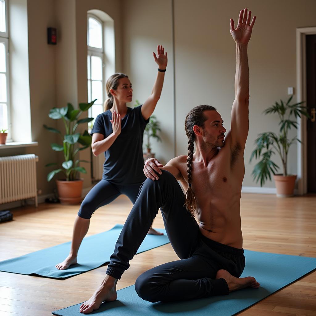 Erling Haaland Yoga and Recovery