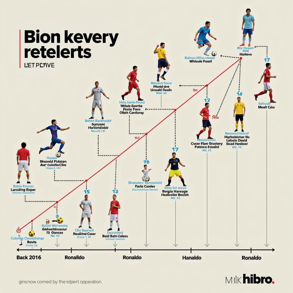 Haaland and Ronaldo Career Paths