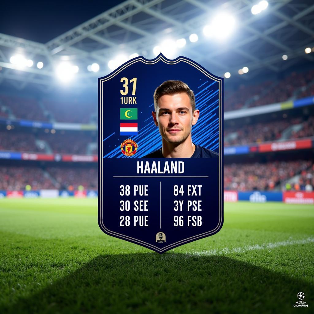 Haaland RTTK EA FC 24 Card Stats