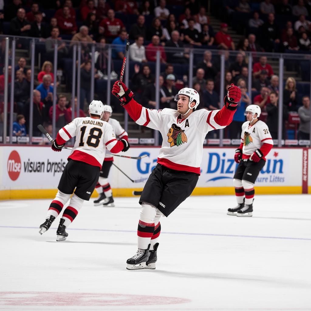 Erling Haaland celebrates a goal.