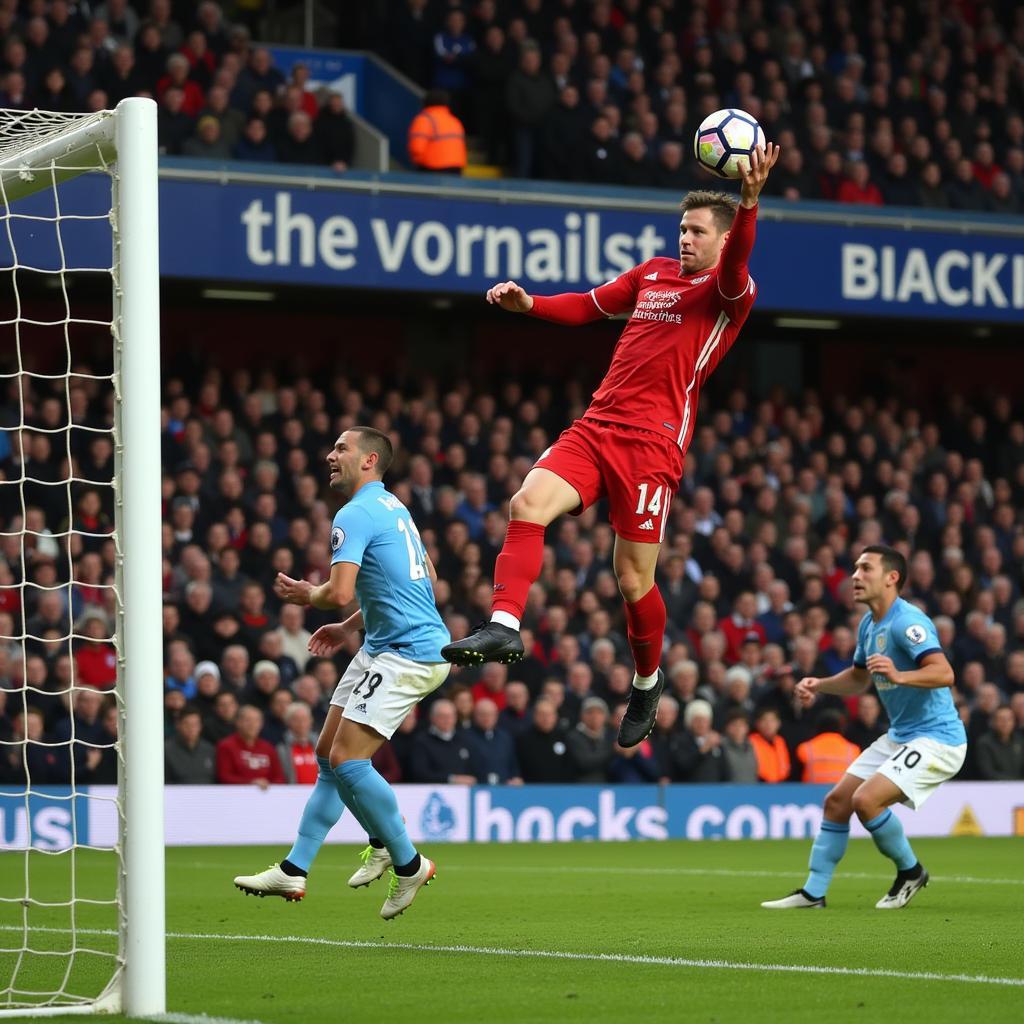 Erling Haaland scores a stunning goal for Manchester City