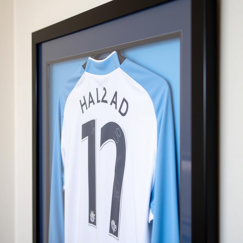 Haaland Farewell Gift: Signed Jersey