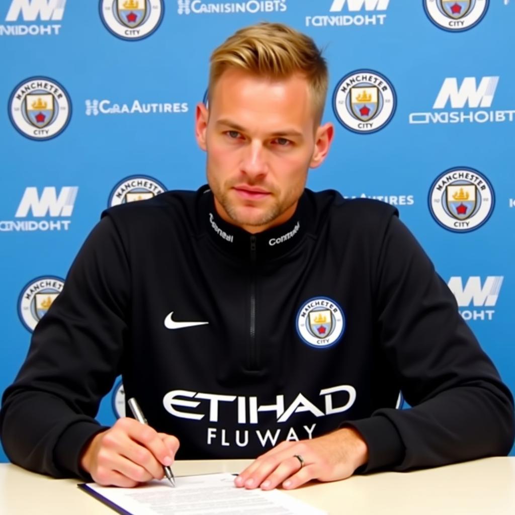 Haaland Signing Contract with Man City