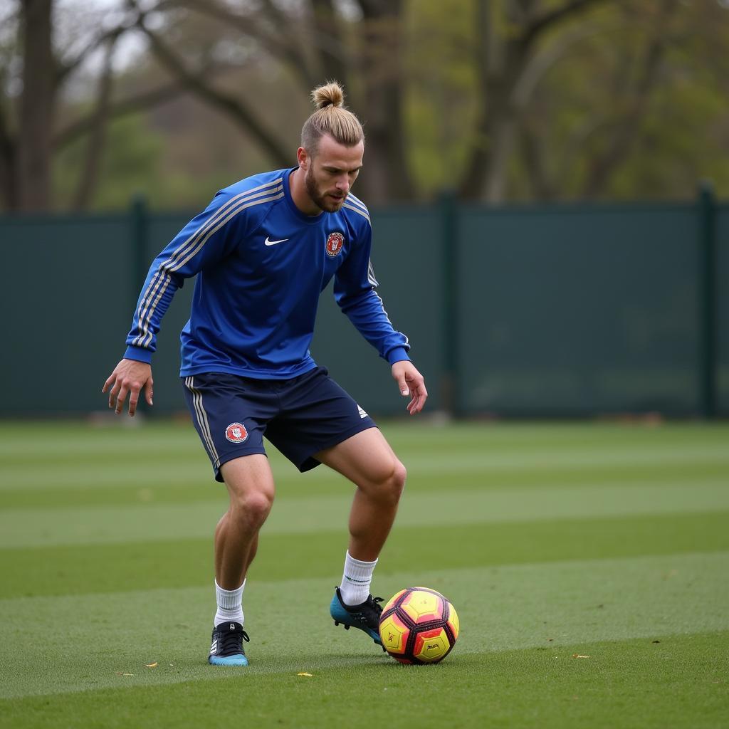 Erling Haaland Training