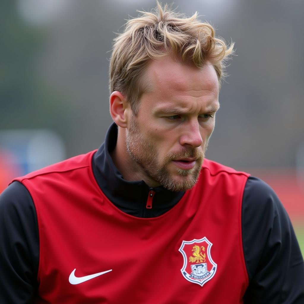 Haaland Training After Nottingham Forest Match