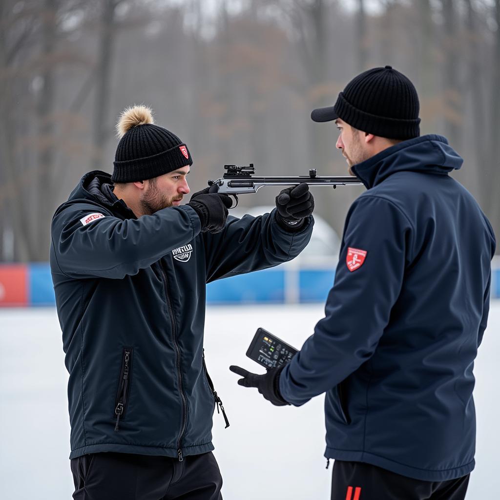 Erling Haaland training for a UCL match