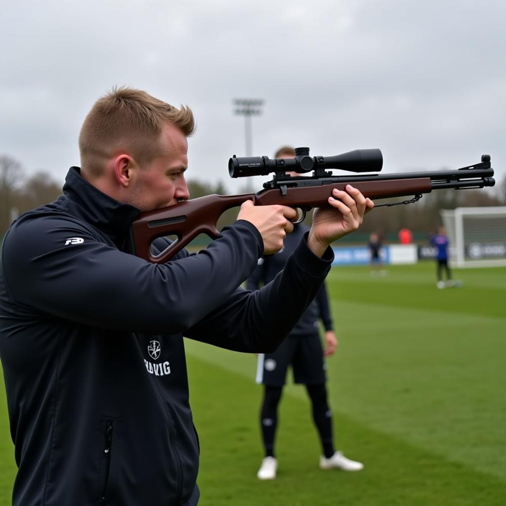 Erling Haaland in Training