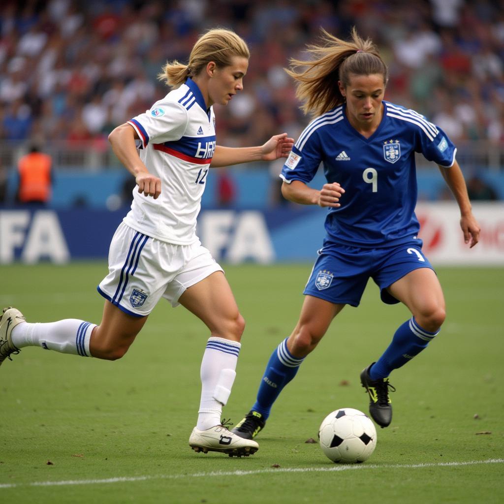 Erling Haaland scoring against Honduras in the U-20 World Cup