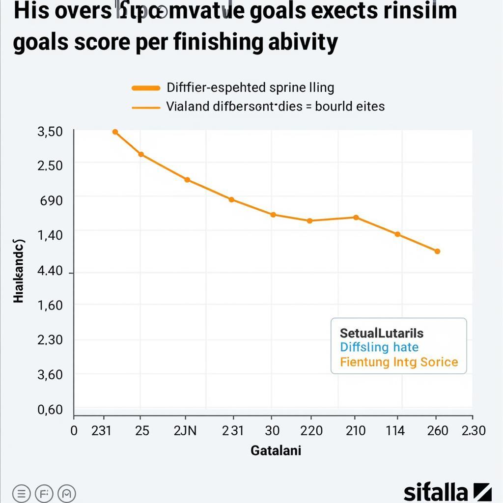 Erling Haaland xG vs. Actual Goals Comparison