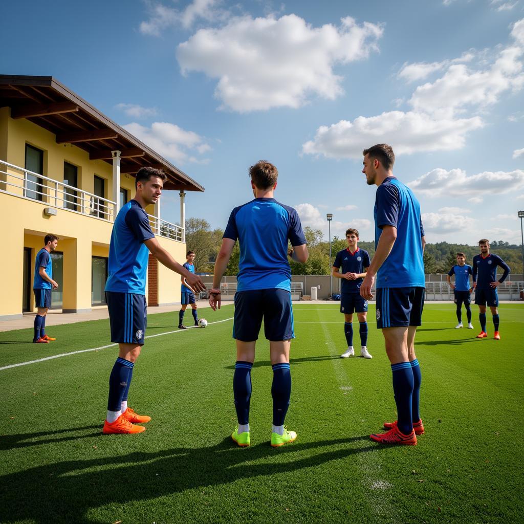 HAGL Academy Training: Young players training at the HAGL JMG Academy