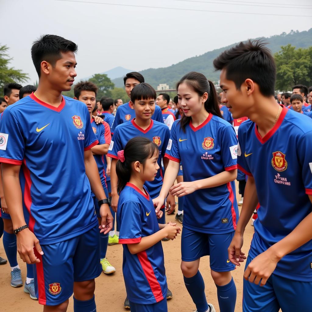 Hai Phong Football Club Community Outreach