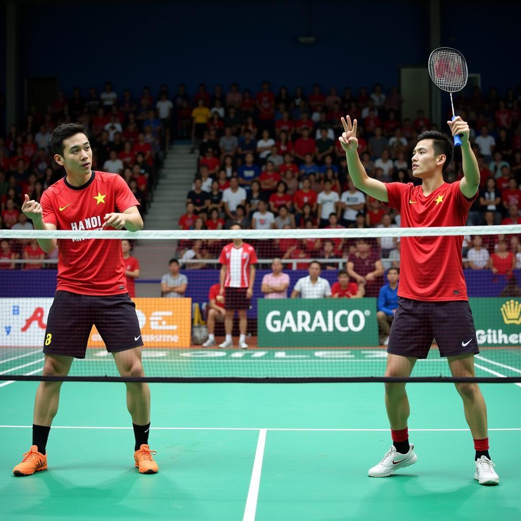 Hanoi Footballer vs. Chinese Badminton Player: A Crossover Match