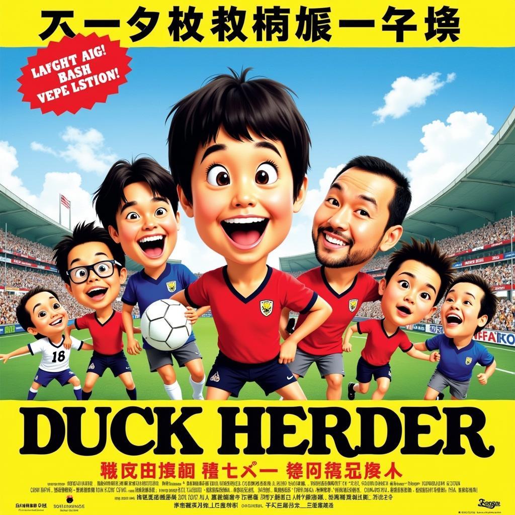 Hong Kong Football Comedy Movie Poster