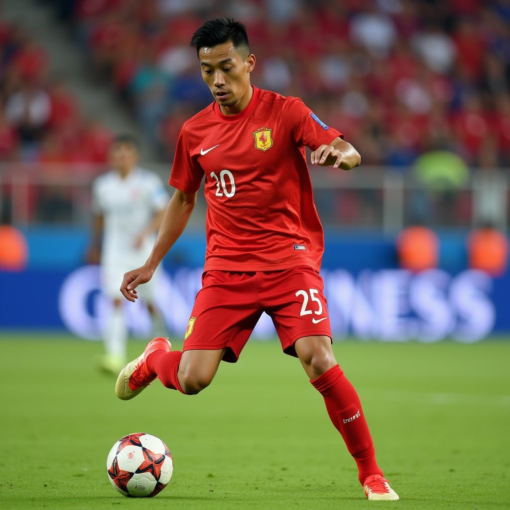 Hong Son Player in International Match