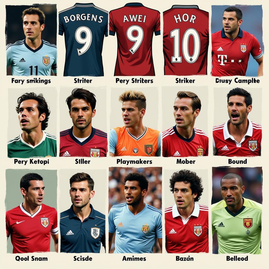 Iconic Football Shirt Numbers and the Legends Who Wore Them