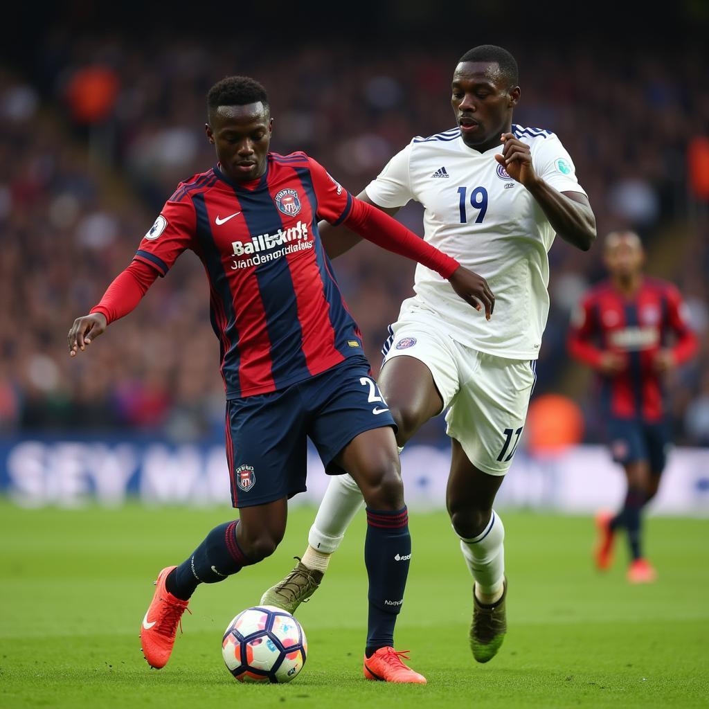 Idrissa Gueye Intercepting a Pass