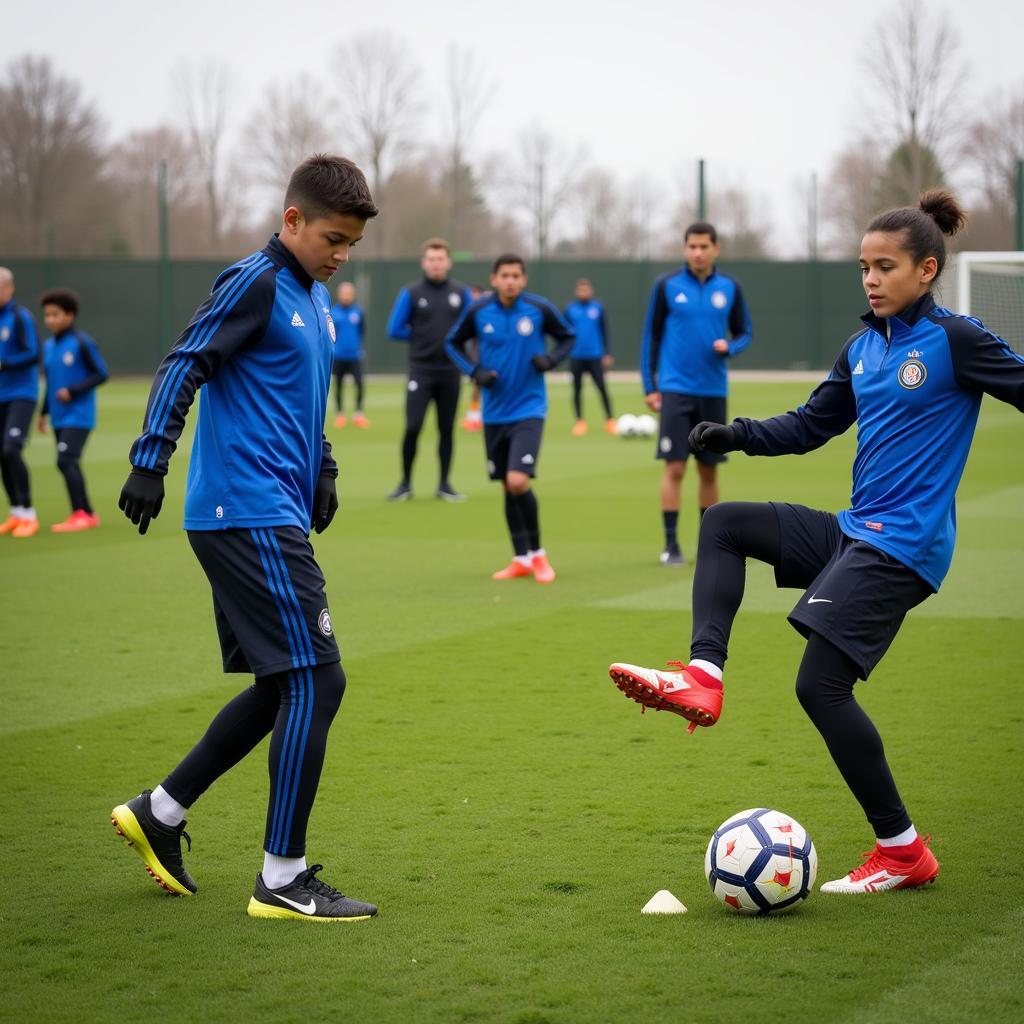 Inter Milan Youth Academy Training