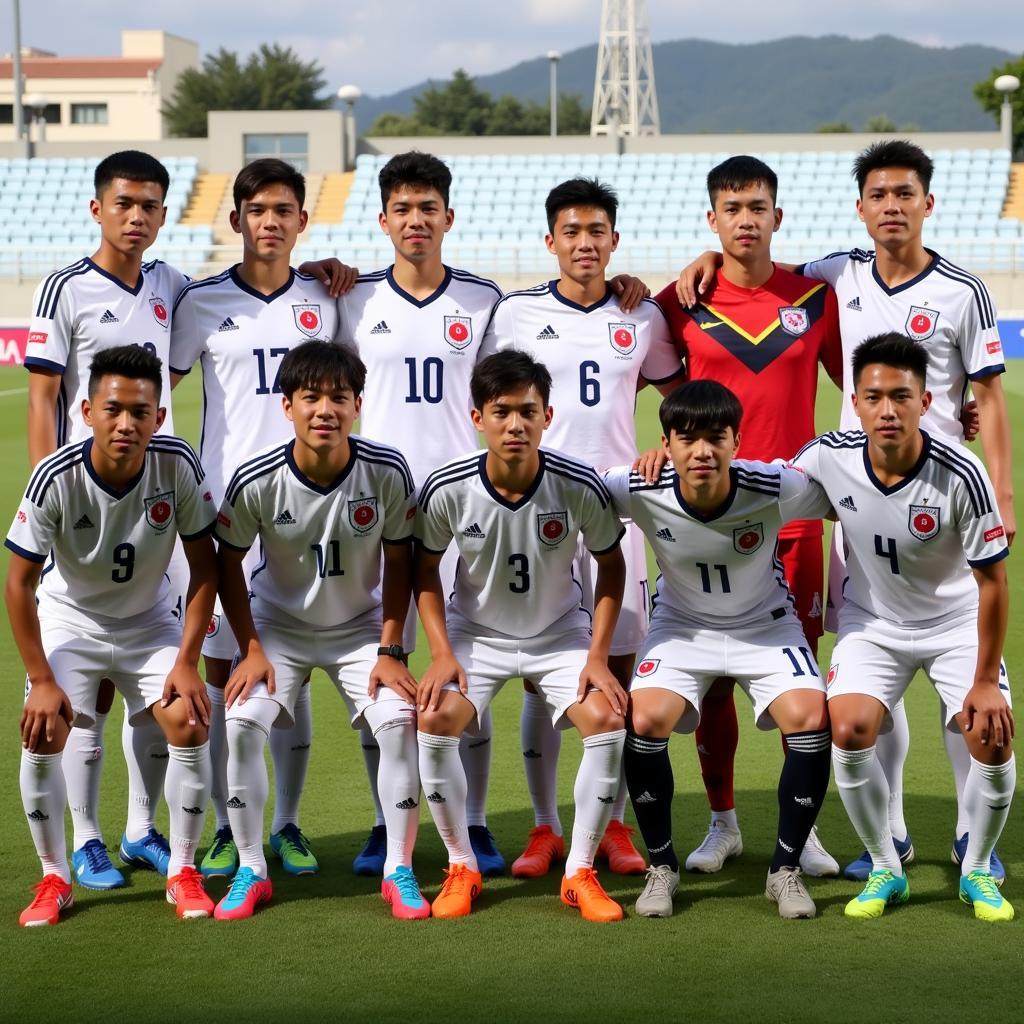 Japan U21 Squad at the 2019 Asian Games