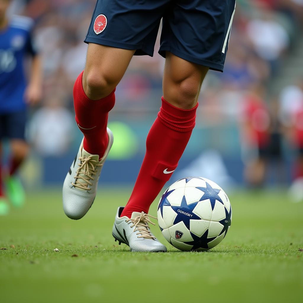 Japanese Player Demonstrating Ball Control