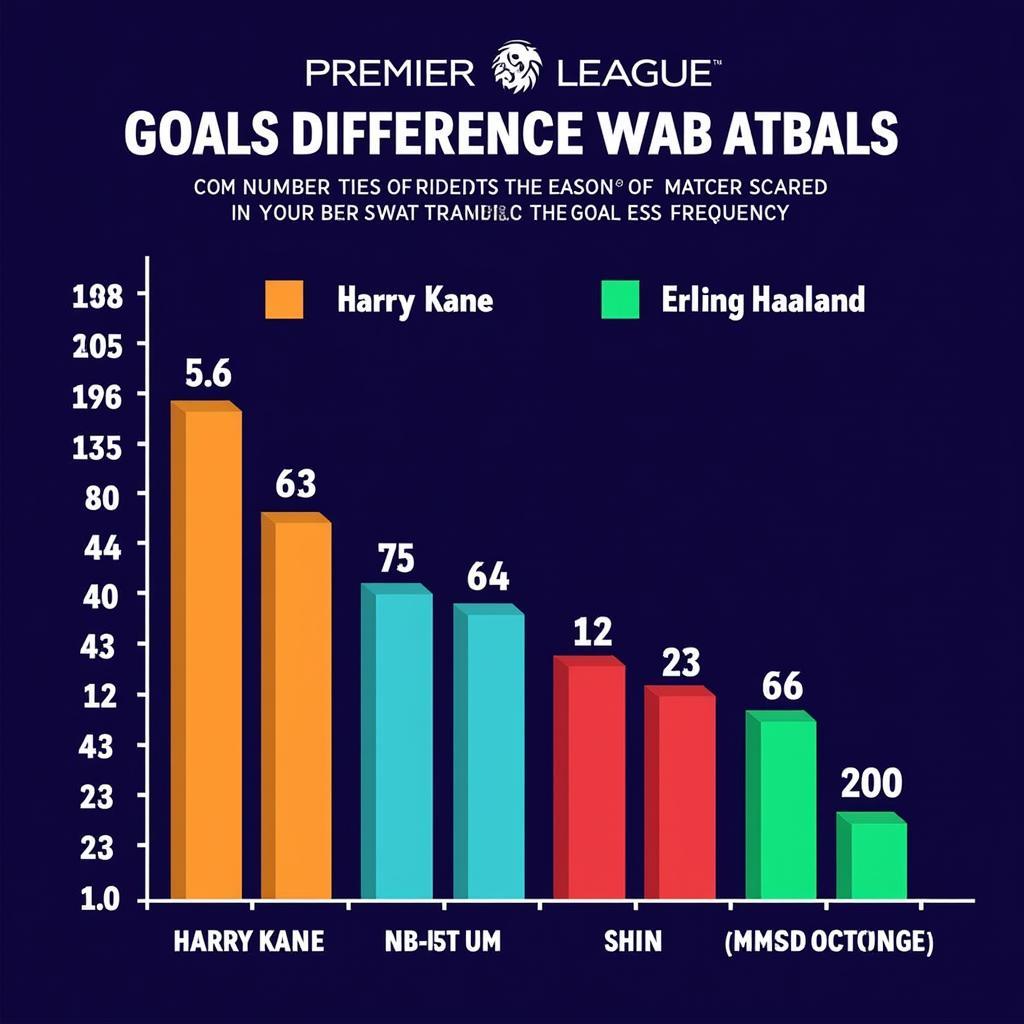 Kane vs Haaland Goals Comparison