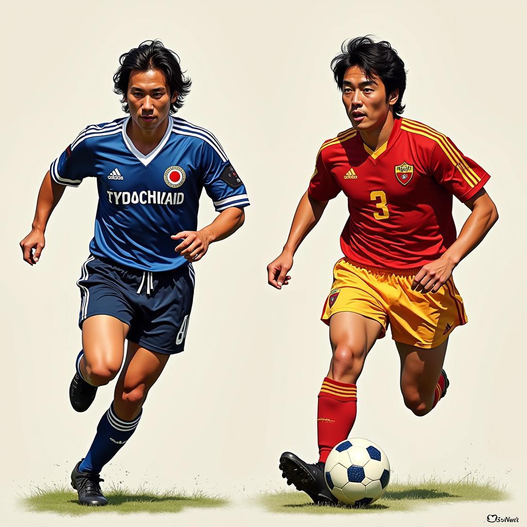 Japanese Football Legends: Kazuyoshi Miura and Hidetoshi Nakata