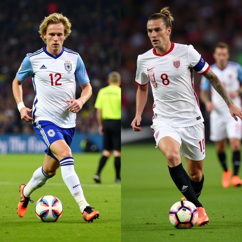 Kevin De Bruyne and Luka Modrić: Midfield Maestros