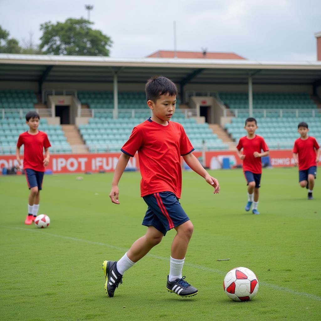 Khanh Hoa Football Academy Training