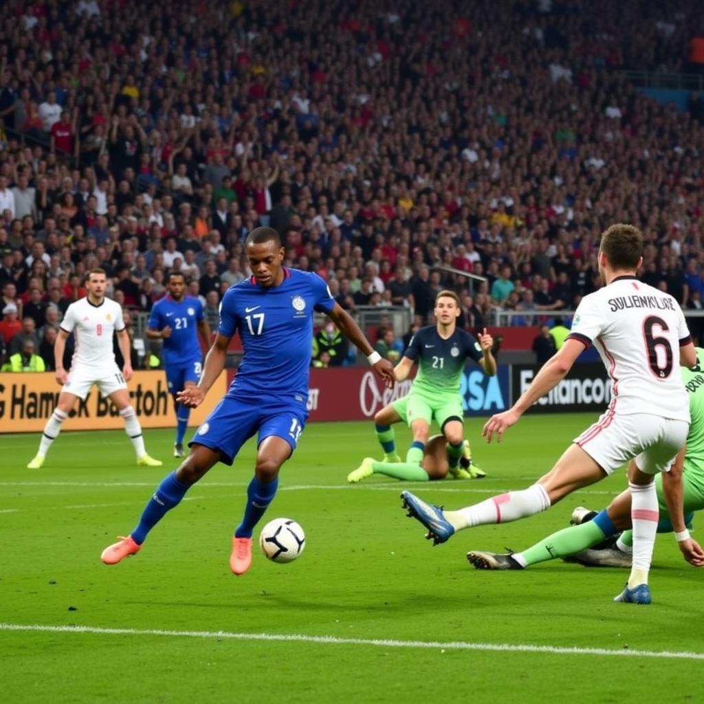 Kylian Mbappé Scores in the 2018 World Cup Final