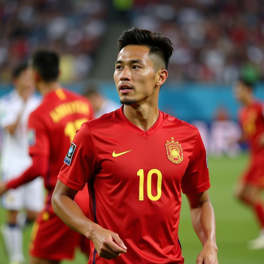 Lee Nguyen and the Vietnamese National Team