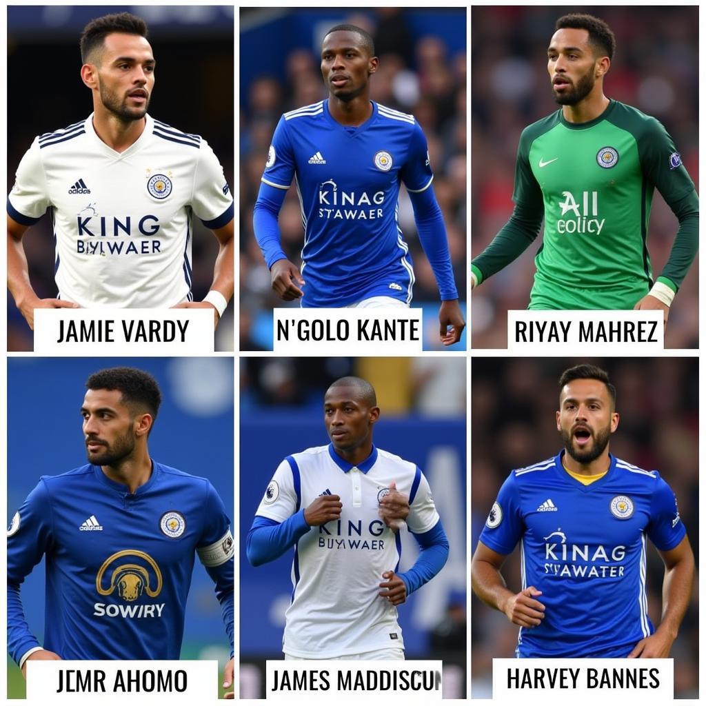 Key players of Leicester City past and present