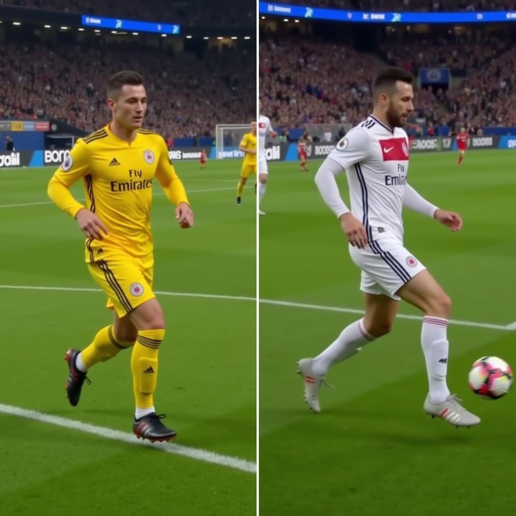 Lewandowski vs Haaland FIFA 22 In-Game Performance