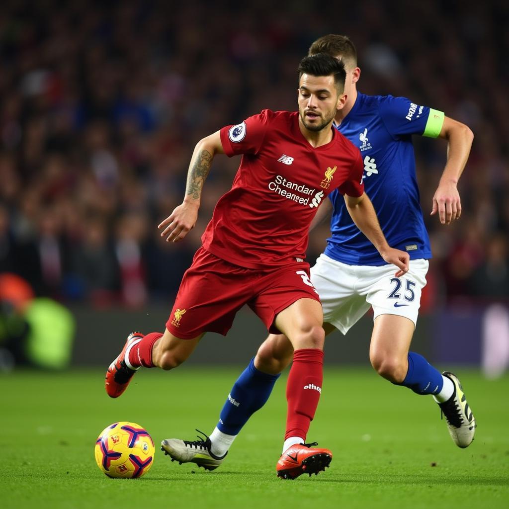 Liverpool Players 2015 Match Action