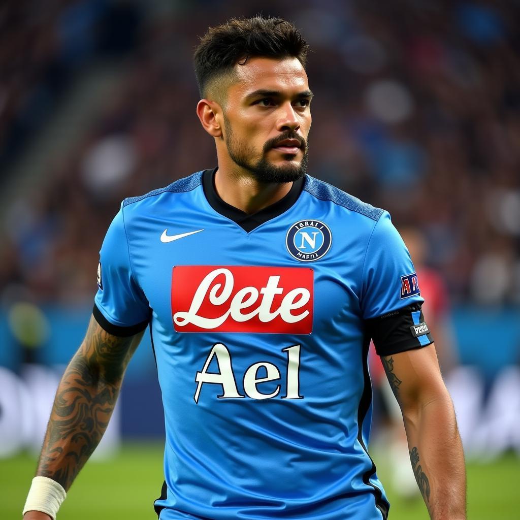 Lorenzo Insigne as captain of Napoli