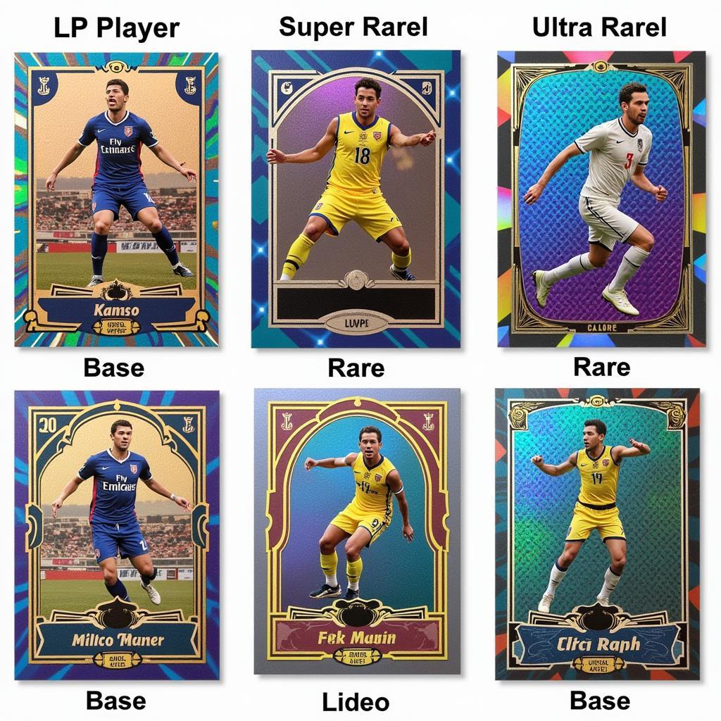 LP Player Card Rarity Levels