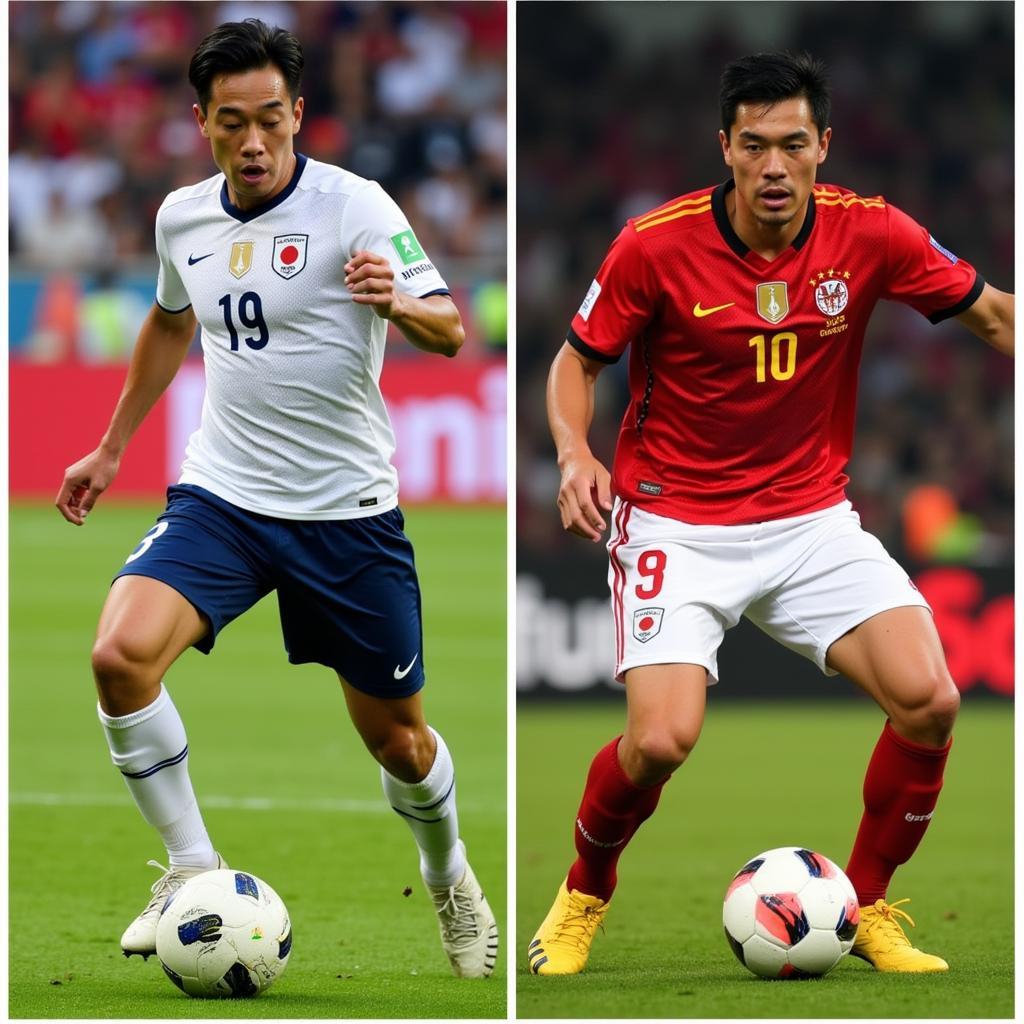 Midfield Maestros Makoto Hasebe and Sergio van Dijk