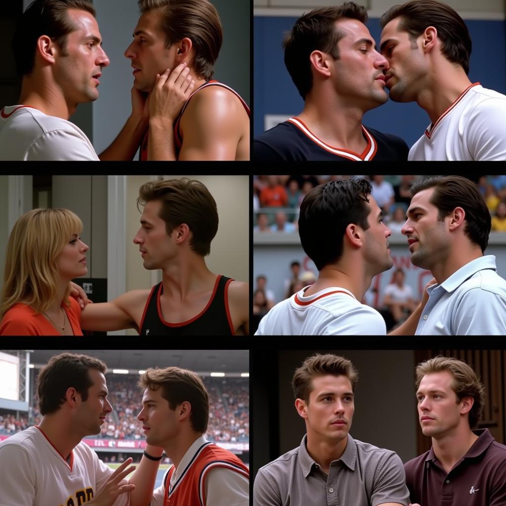 Evolution of Male Athlete Intimacy Portrayal in Film