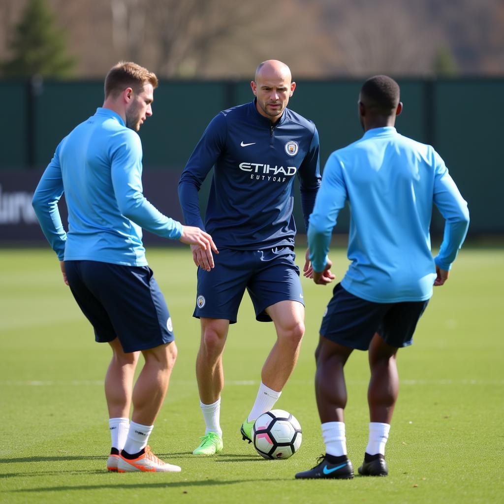 Erling Haaland Training with Manchester City