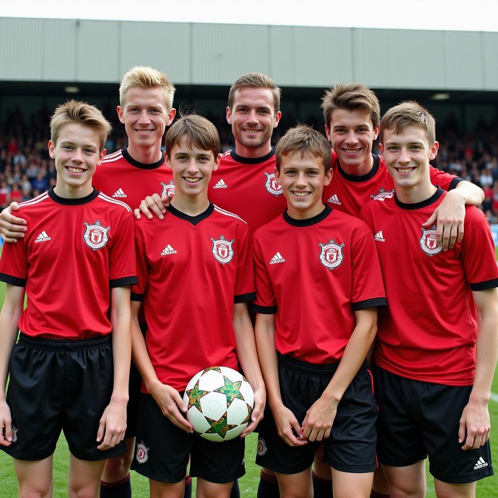 Manchester United Class of 92 Team Photo