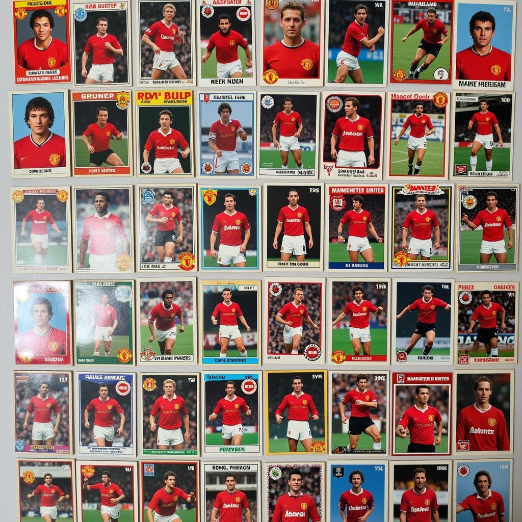 Manchester United Panini Card Collection