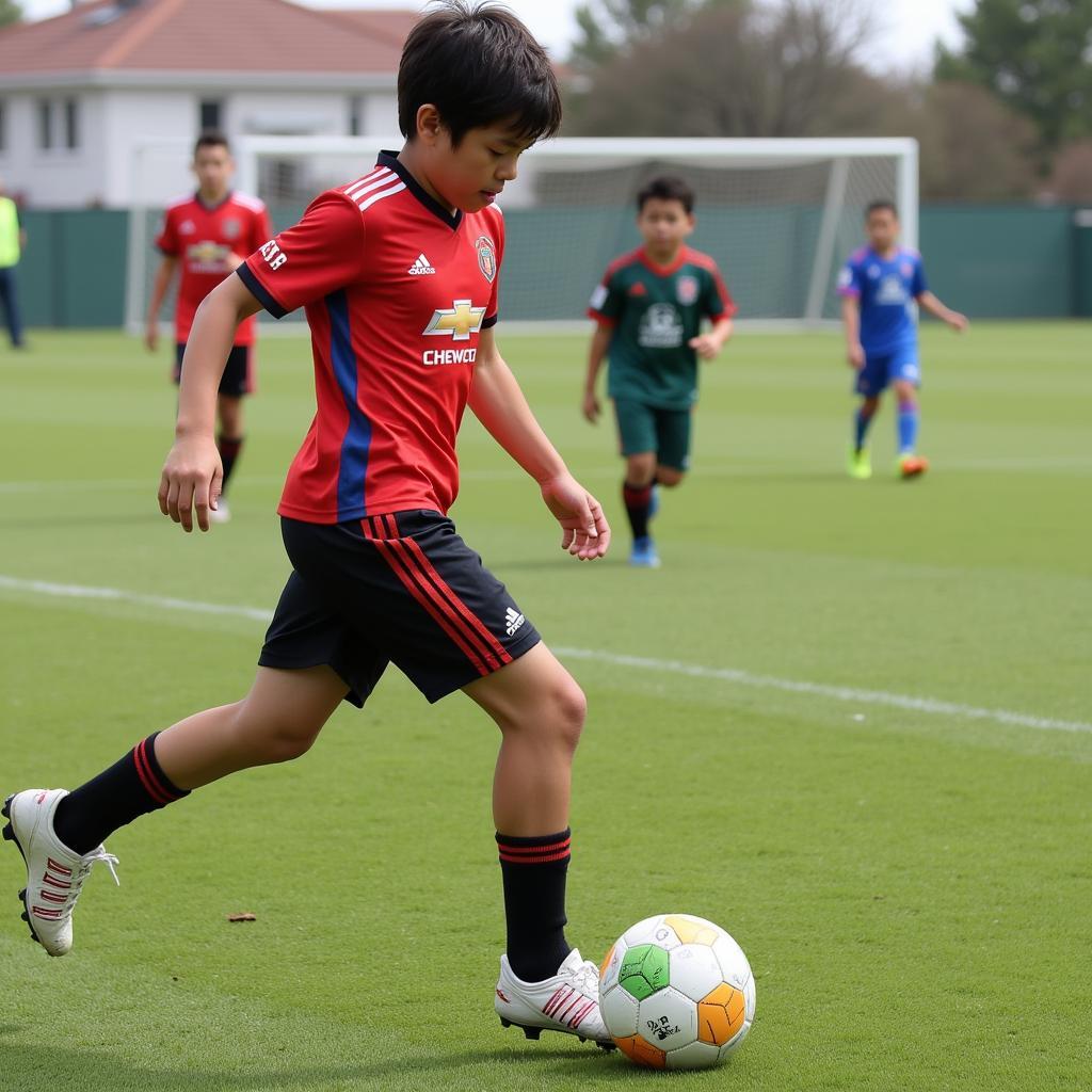 Martin Lo's Early Football Career Development