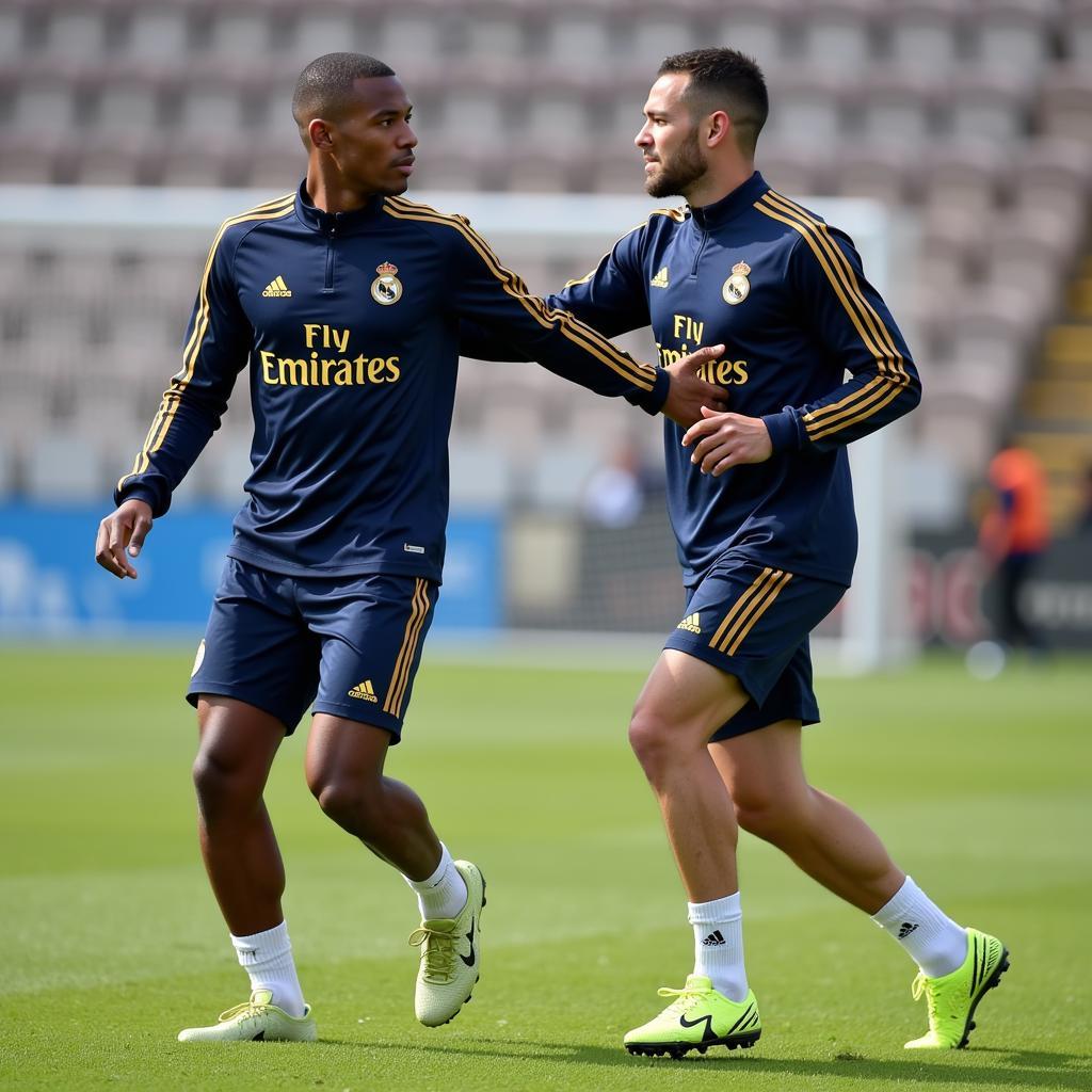 Mbappe and Haaland Training Together at Real Madrid