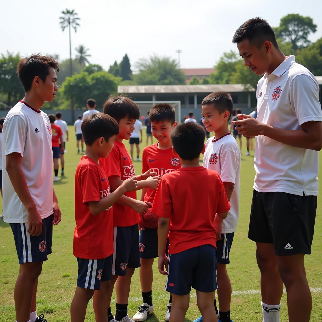 Mentorship Program for Young Nghe An Footballers