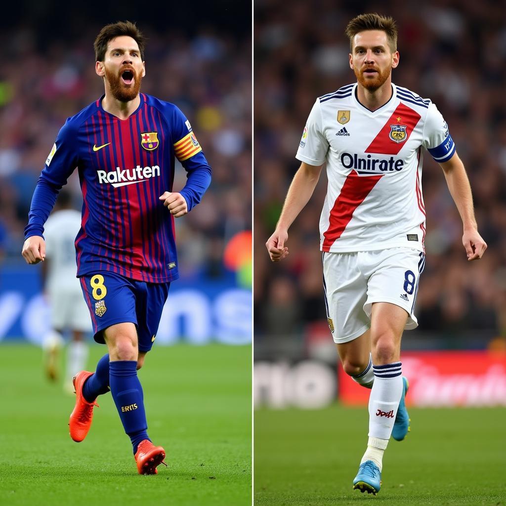 Messi and Haaland's Goalscoring Prowess