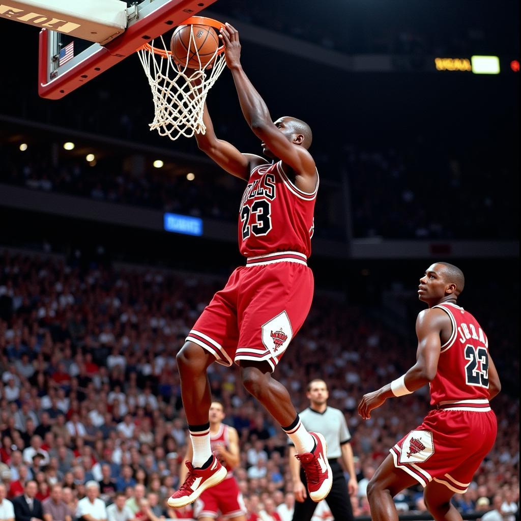 Michael Jordan's Iconic Air Time