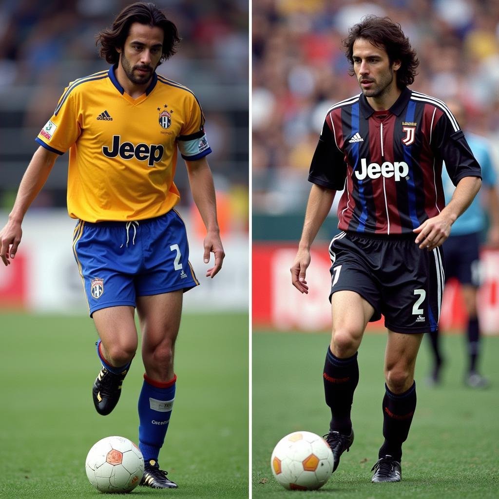 Legendary Juventus Midfielders: Michel Platini and Andrea Pirlo