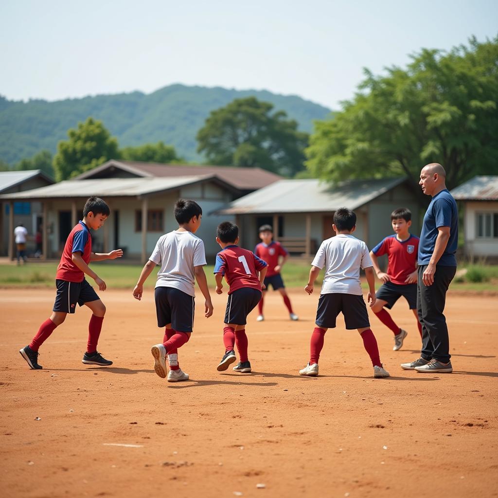 Nam Dinh Youth Football Training