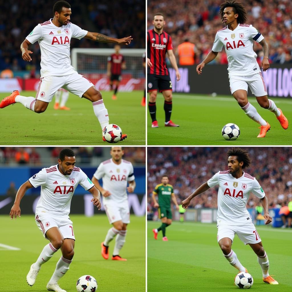 Nani's Dribbling and Passing Skills in 2018