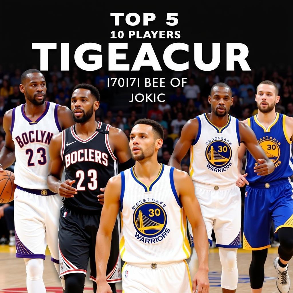 Top 5 NBA players according to Haaland