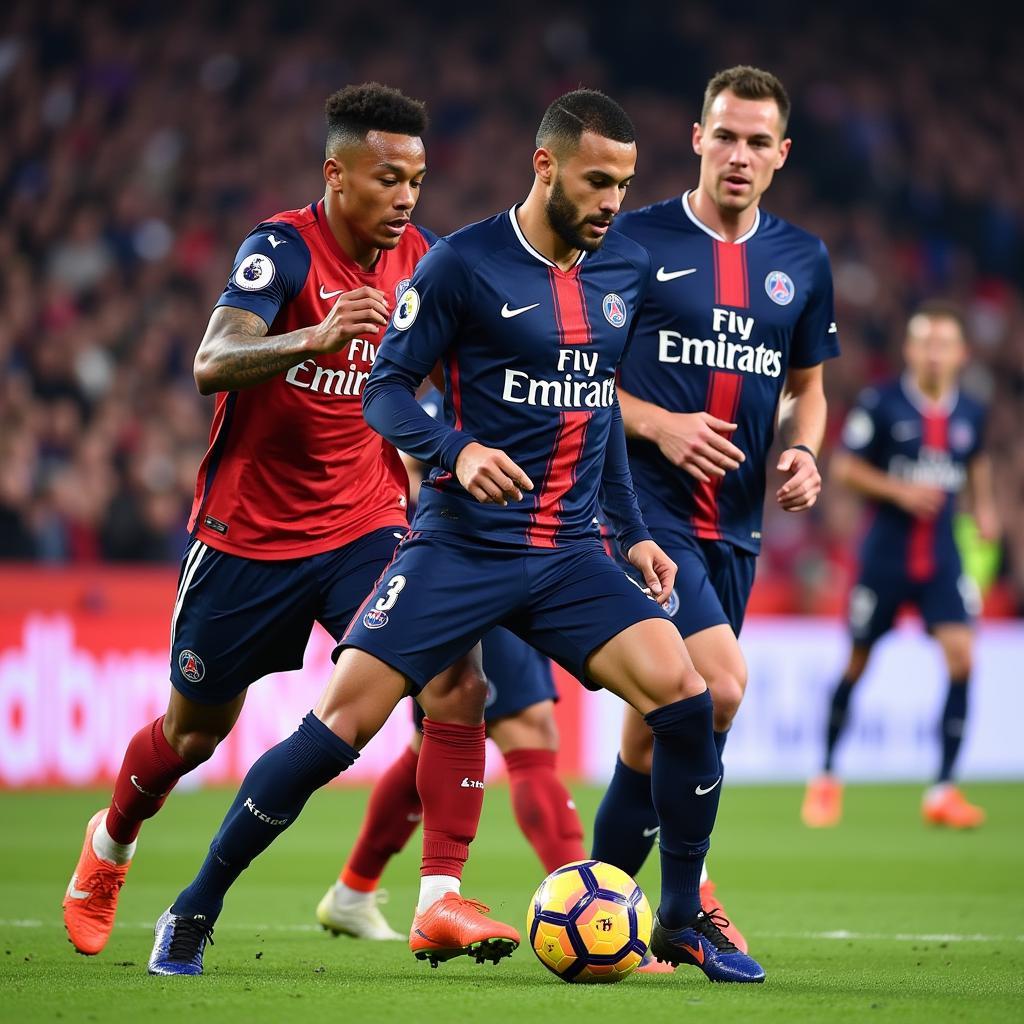 PSG's Attacking Trio: Neymar, Mbappé, and Icardi in action during the 2019-2020 season.